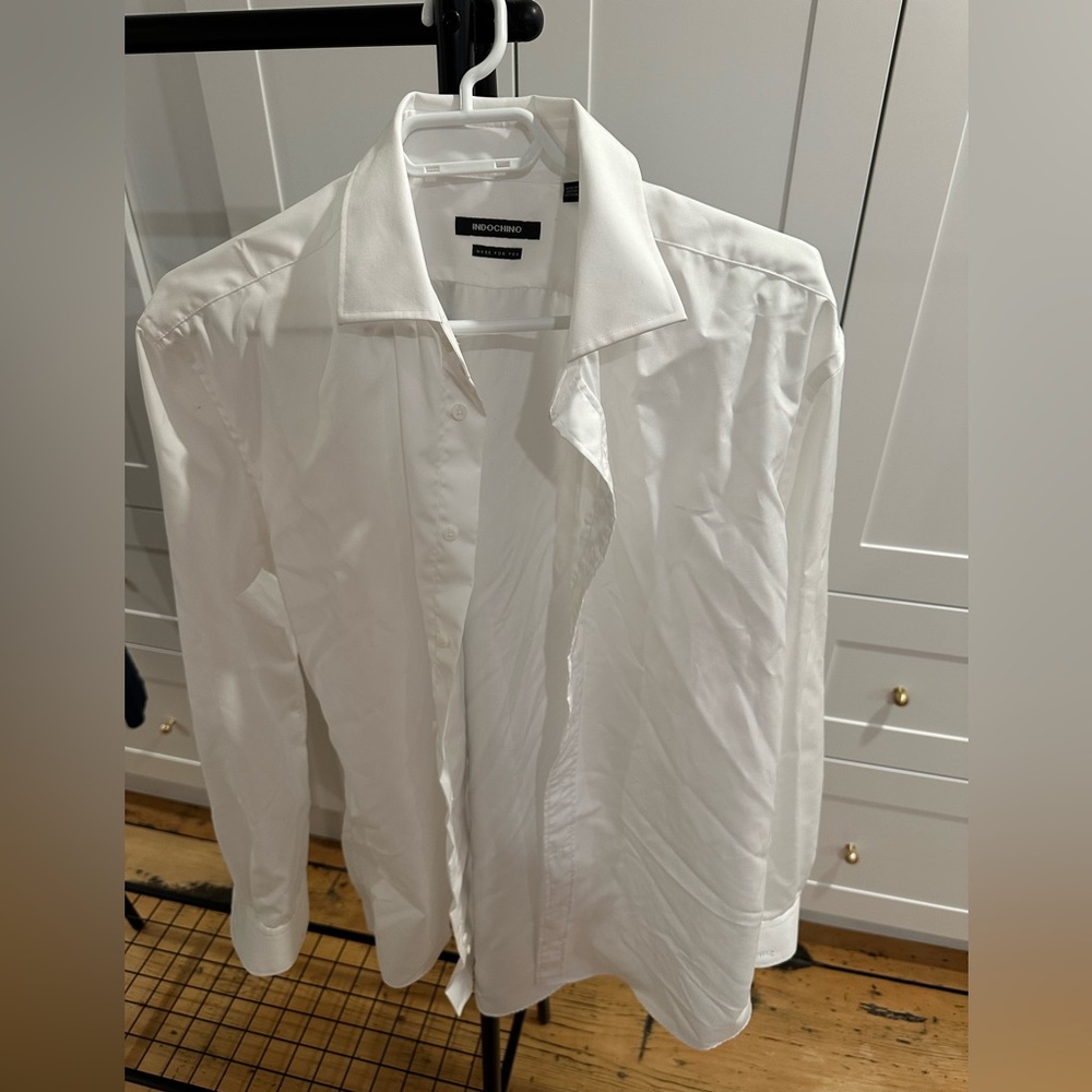 Indochino White Dress Shirt